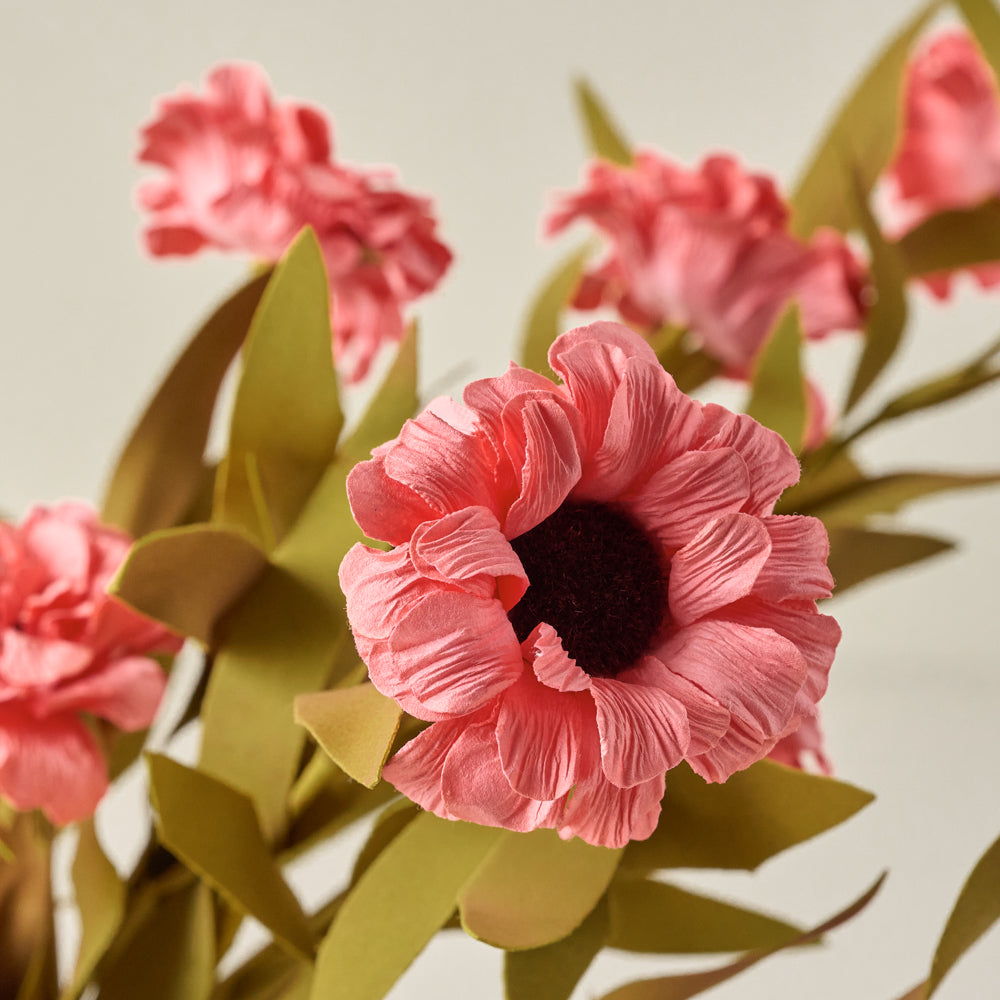 Pink Wildflower Bush