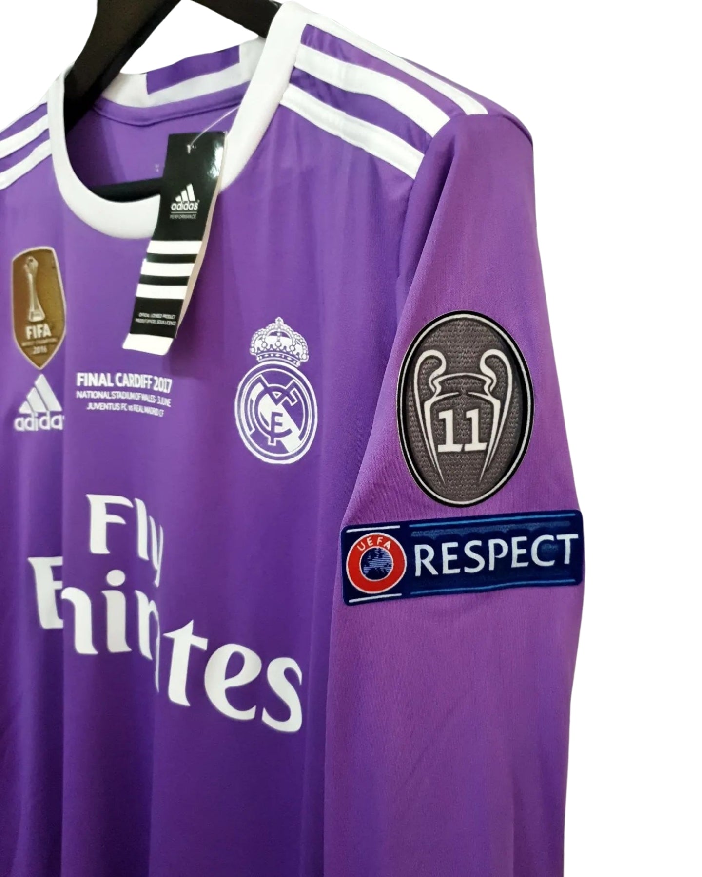 Authentic Retro Real Madrid Jersey 2016/17 – Ronaldo #7 – Used, Excellent Condition
