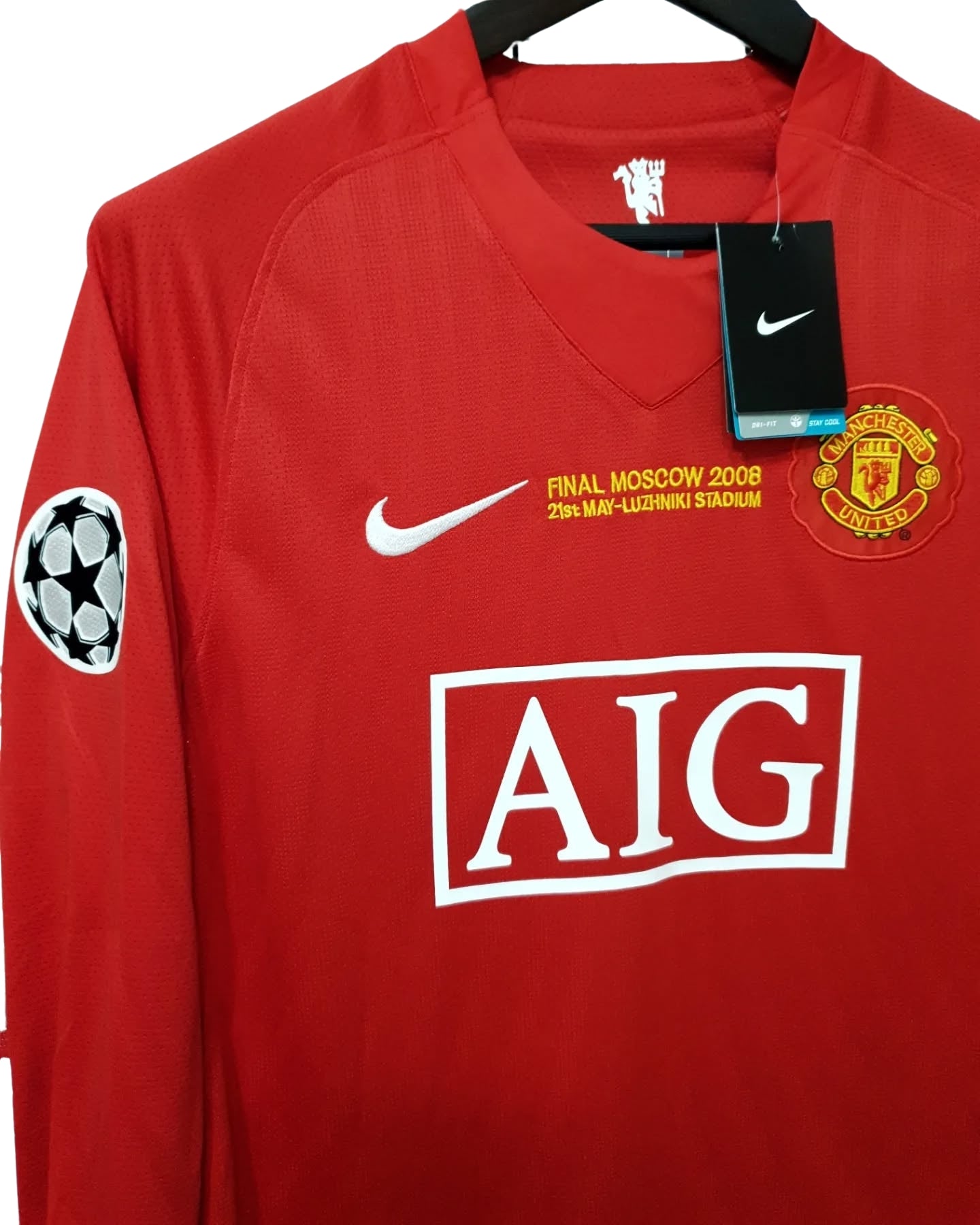 Authentic Retro Manchester United Jersey 2008 – Cristiano Ronaldo #7 – Used, Excellent Condition