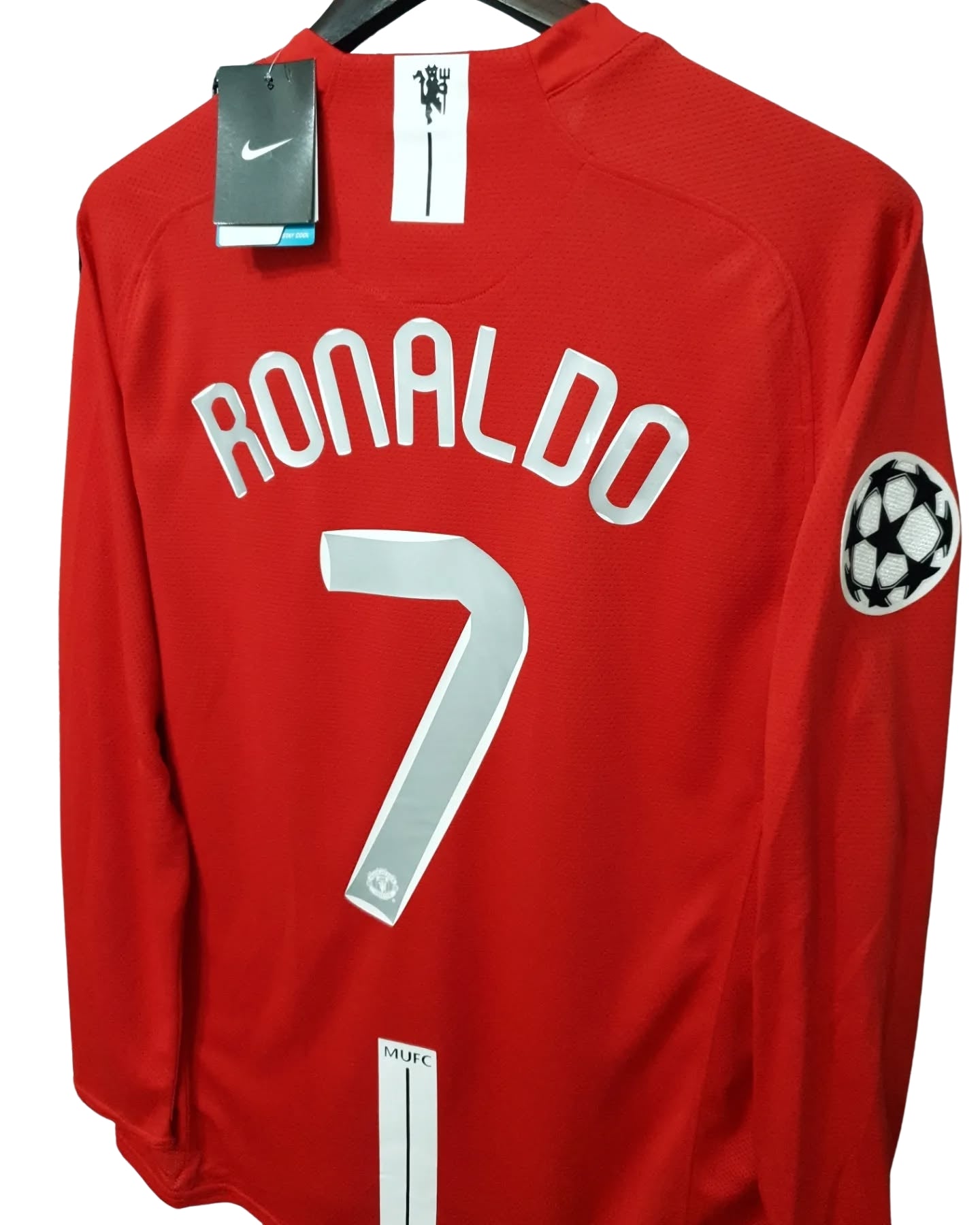Authentic Retro Manchester United Jersey 2008 – Cristiano Ronaldo #7 – Used, Excellent Condition