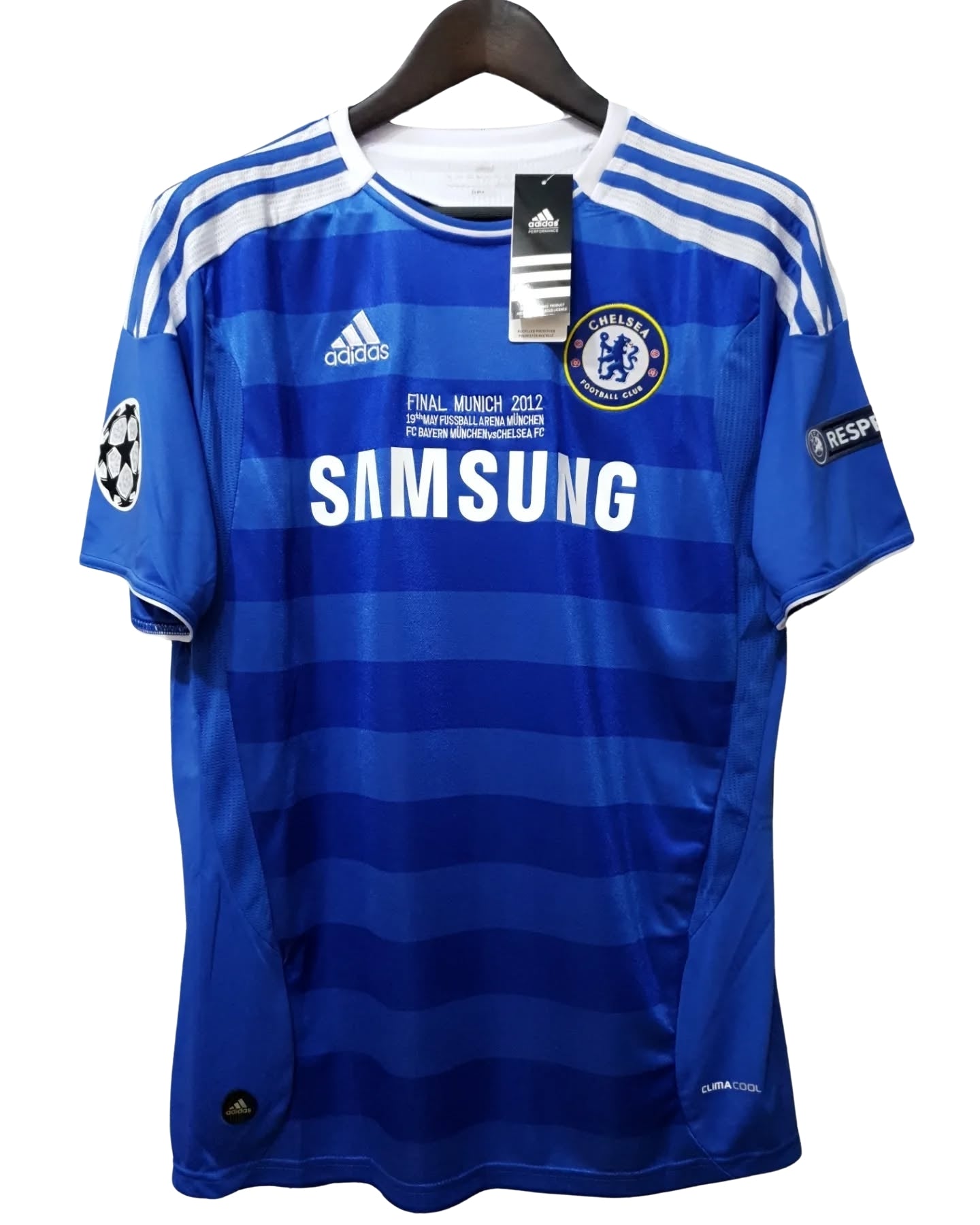 Authentic Didier Drogba #11 Jersey Chelsea FC 2011/2012 Champions League Final Jersey