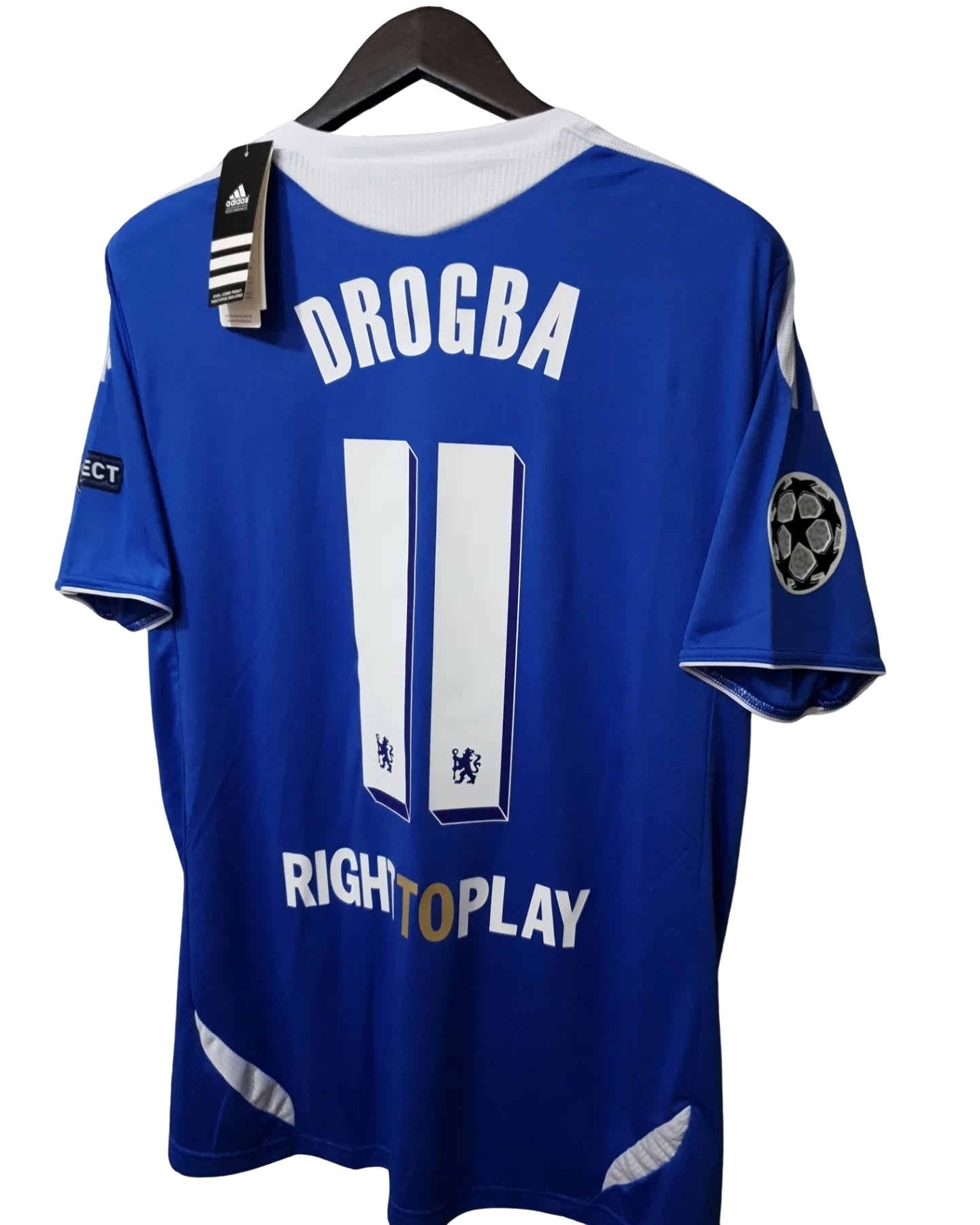 Authentic Didier Drogba #11 Jersey Chelsea FC 2011/2012 Champions League Final Jersey