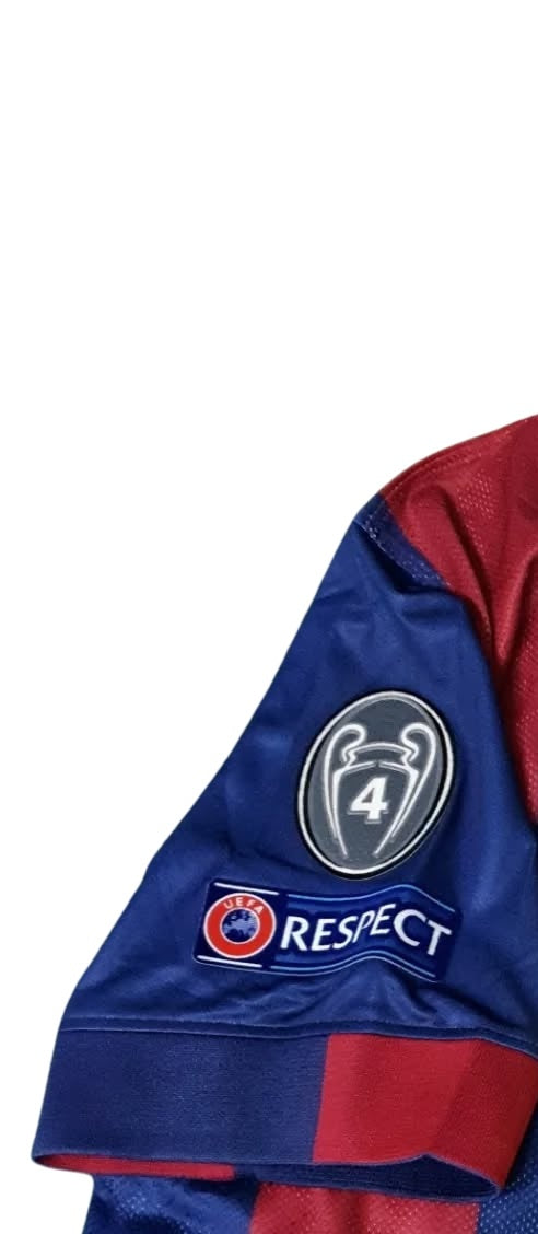 Authentic Messi #10 Home Jersey FC Barcelona 2014-2015 Retro Champions League Edition