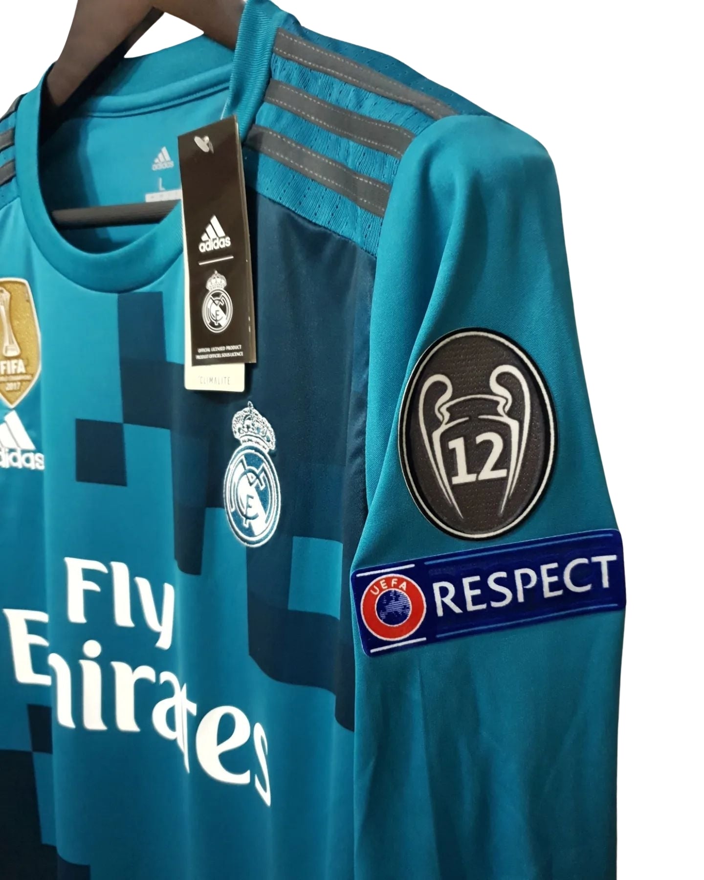 Authentic Retro Real Madrid Jersey 2017/18 – Ronaldo #7 – Used, Excellent Condition