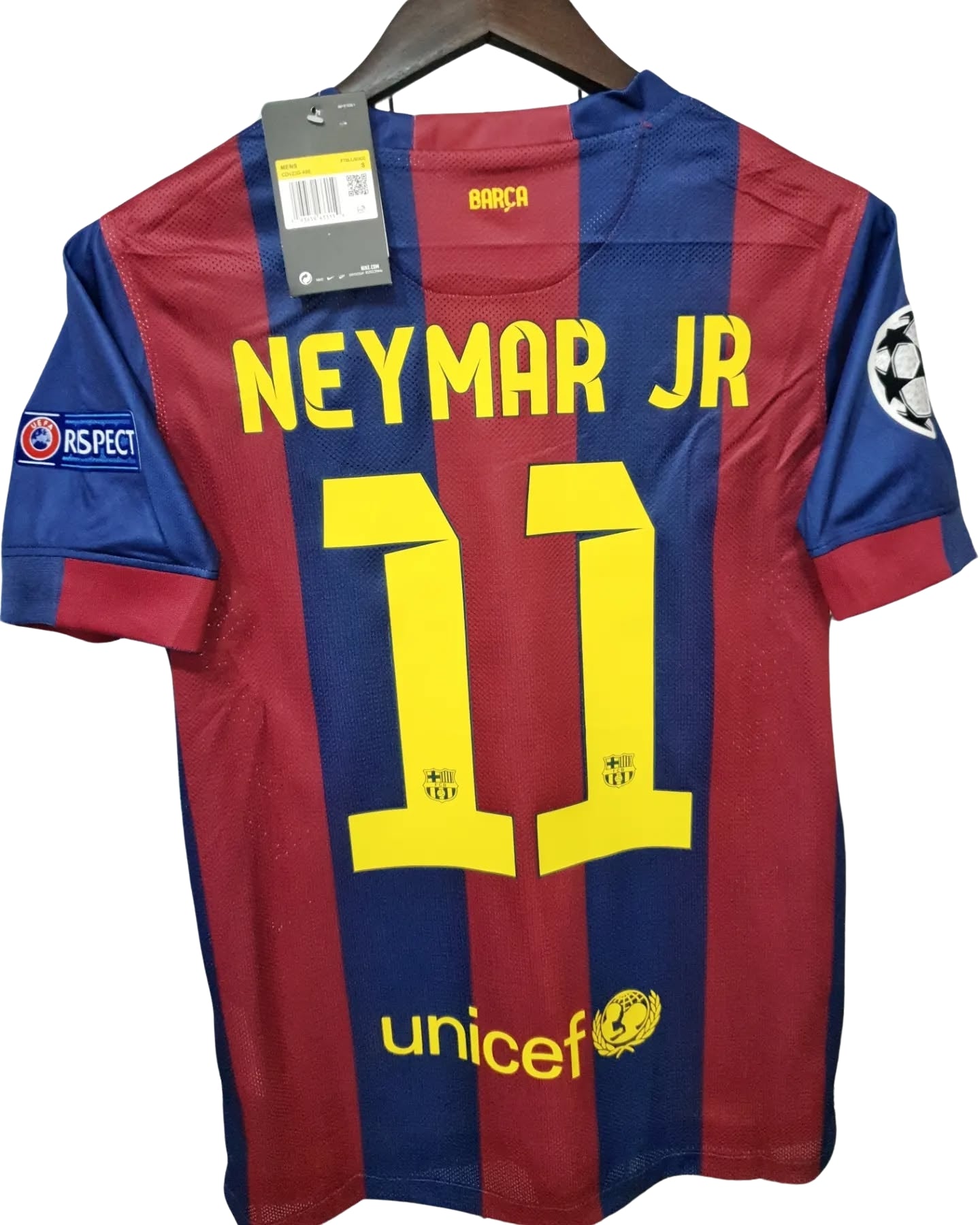 Authentic Neymar #11 Jersey FC Barcelona Jersey 2014/2015 Final Champions League Shirt
