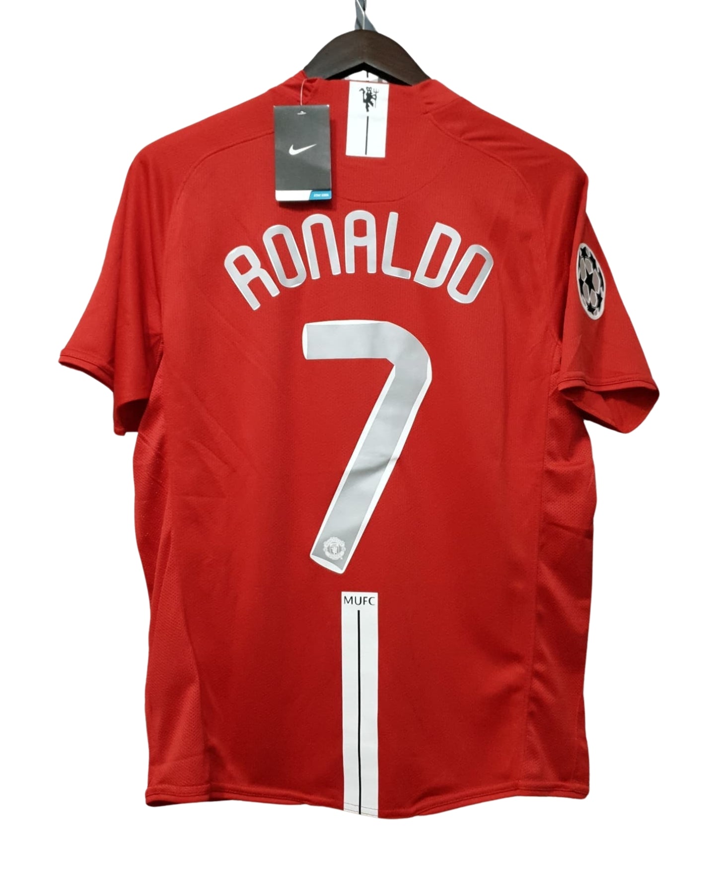 Authentic Cristiano Ronaldo #7 Manchester United 2008 Jersey UCL Final Home Shirt