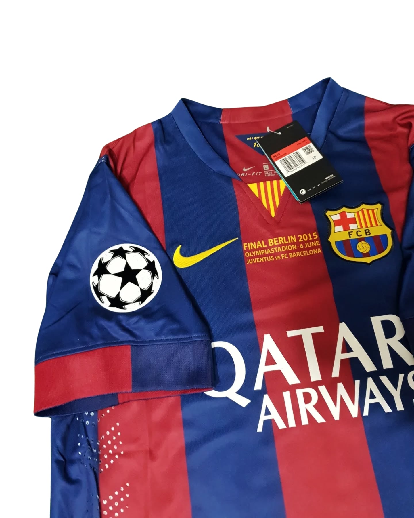Authentic Neymar #11 Jersey FC Barcelona Jersey 2014/2015 Final Champions League Shirt