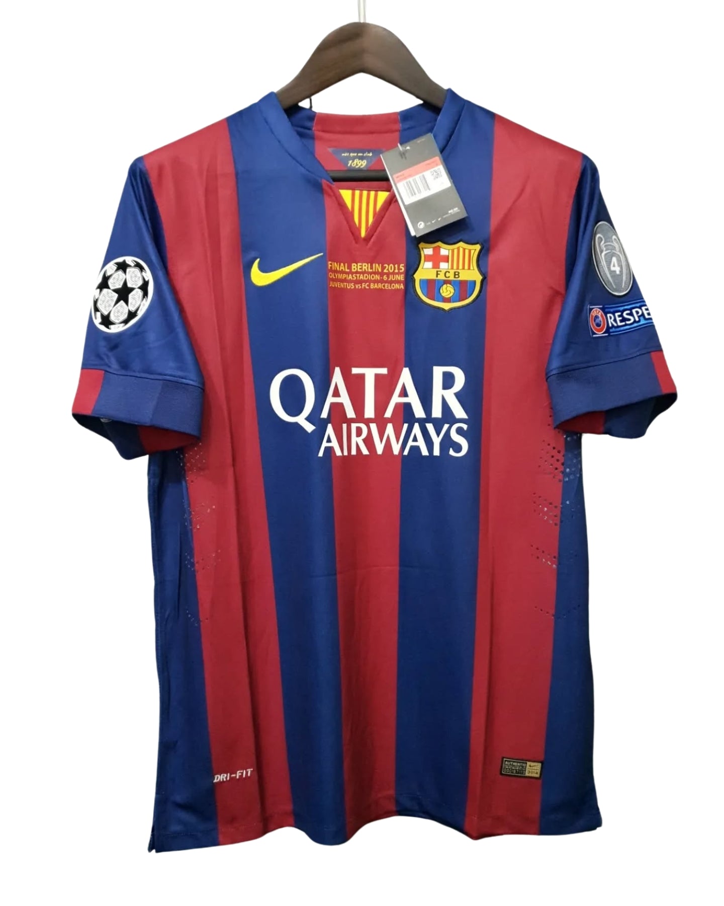 Authentic Neymar #11 Jersey FC Barcelona Jersey 2014/2015 Final Champions League Shirt