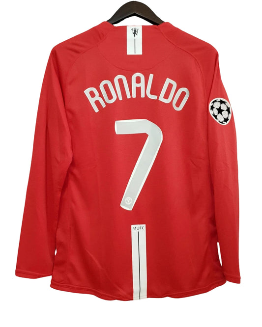 Authentic Retro Manchester United Jersey 2008 – Cristiano Ronaldo #7 – Used, Excellent Condition