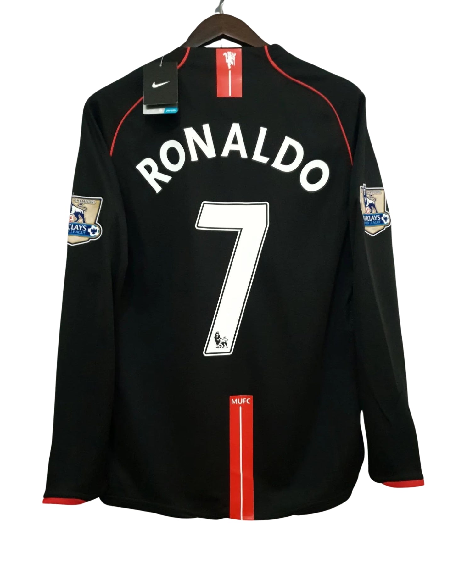 Authentic Retro Manchester United Jersey 2007/08 – Cristiano Ronaldo #7 – Used, Excellent Condition