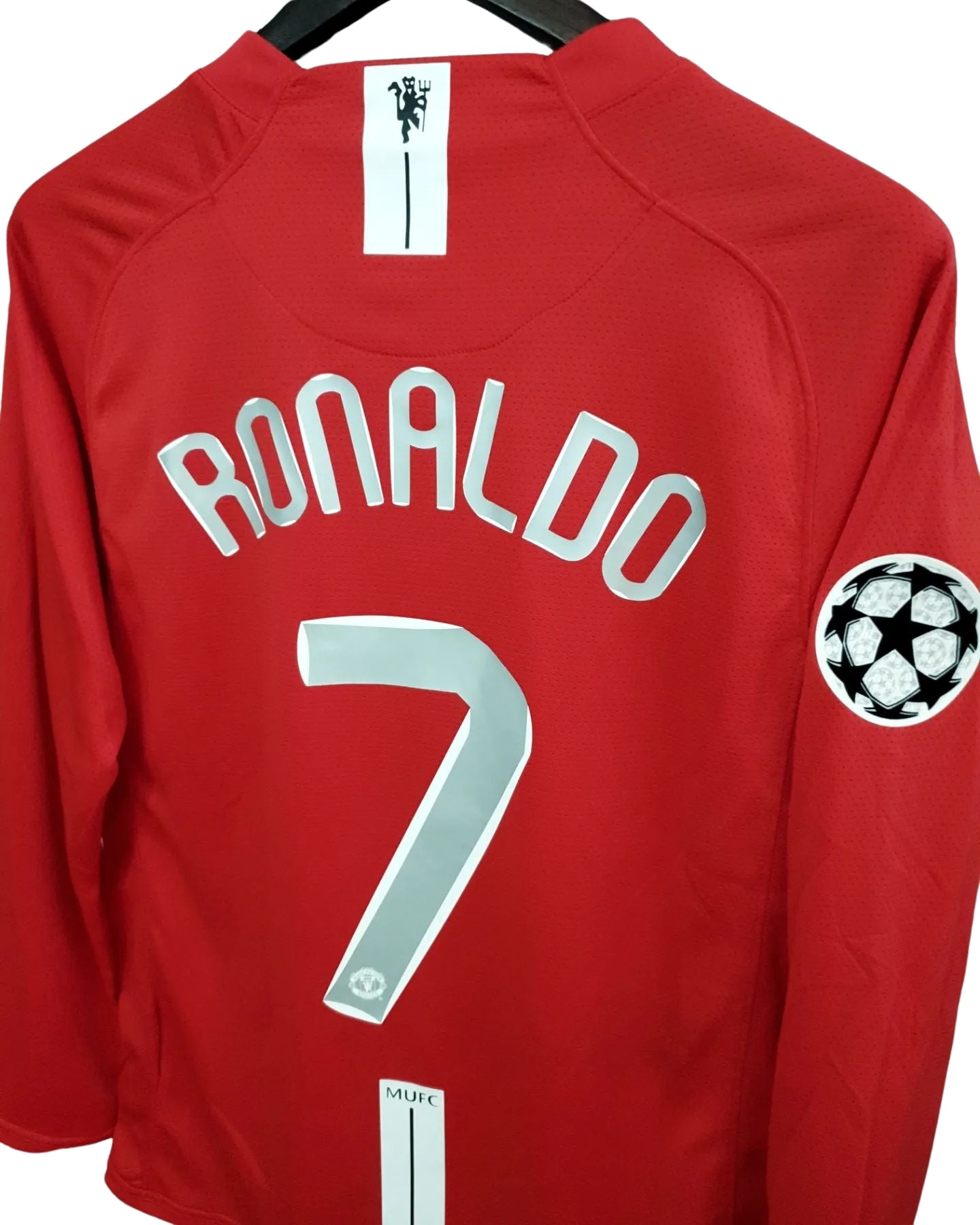 Authentic Retro Manchester United Jersey 2008 – Cristiano Ronaldo #7 – Used, Excellent Condition