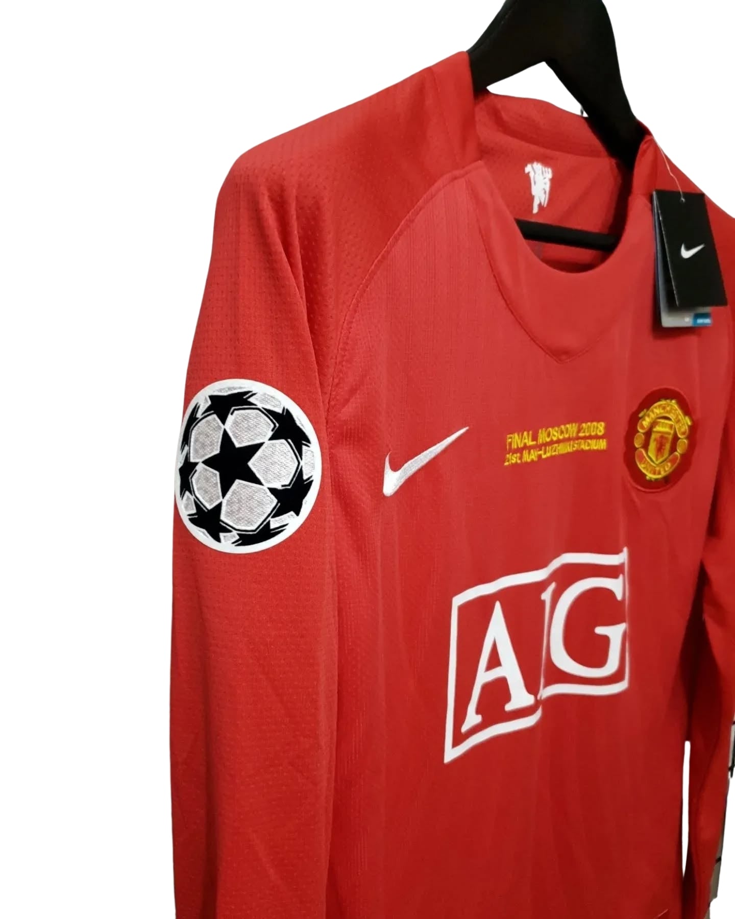 Authentic Retro Manchester United Jersey 2008 – Cristiano Ronaldo #7 – Used, Excellent Condition