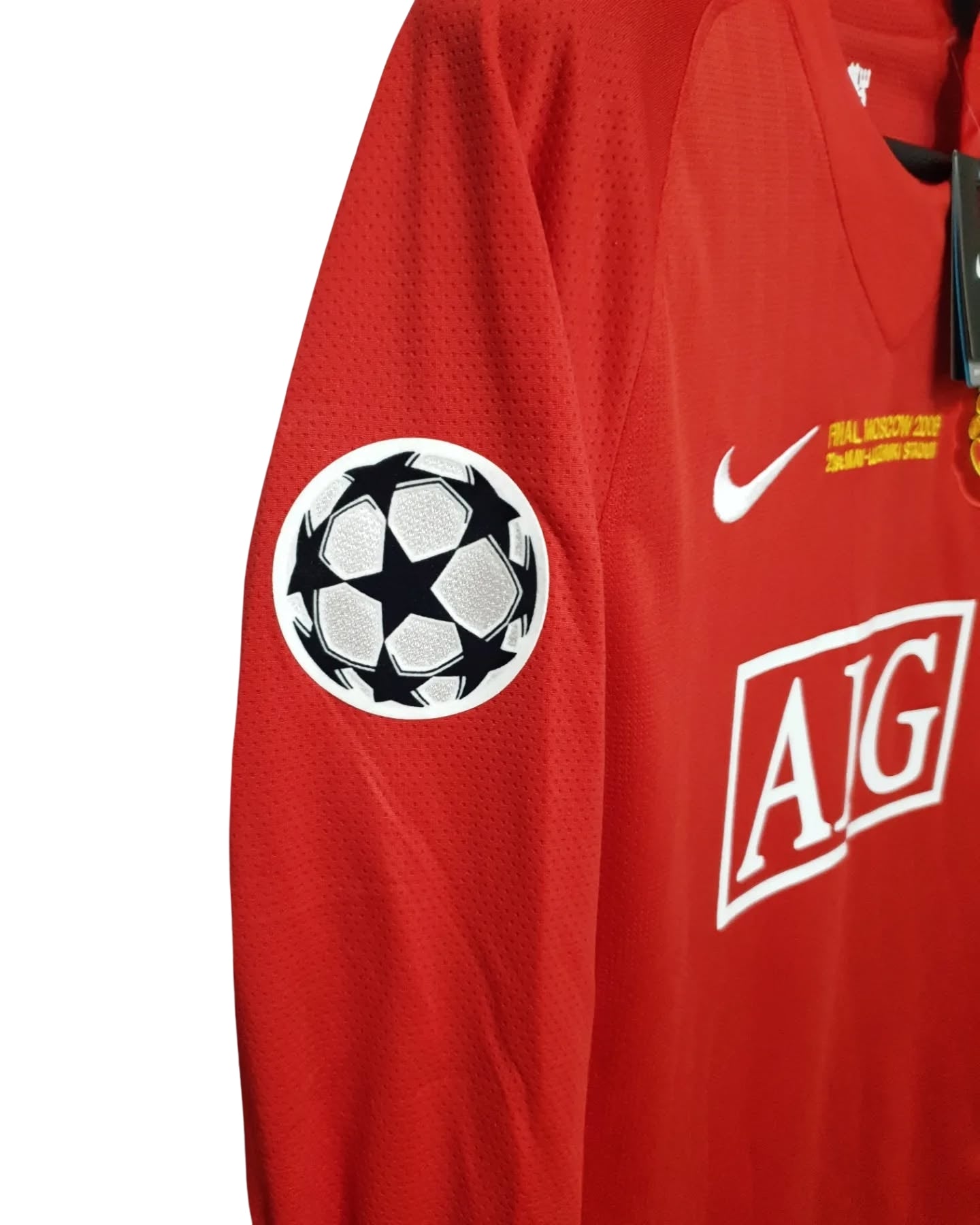 Authentic Retro Manchester United Jersey 2008 – Cristiano Ronaldo #7 – Used, Excellent Condition