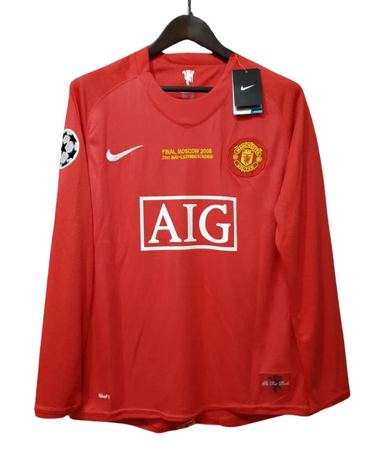 Authentic Retro Manchester United Jersey 2008 – Cristiano Ronaldo #7 – Used, Excellent Condition